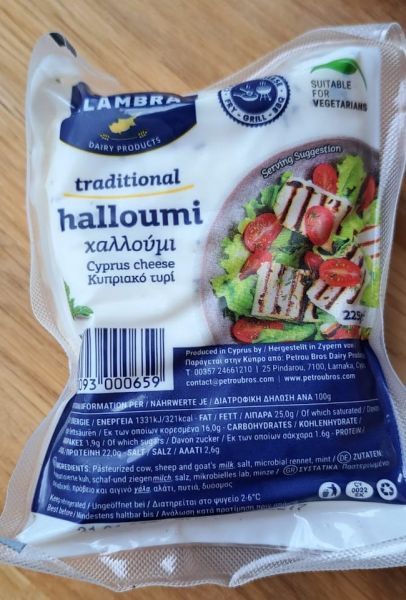 Halloumi ser cypryjski Petrou Bros
