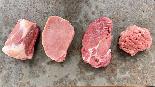 Wieprzowy zestaw porcji do mrożenia